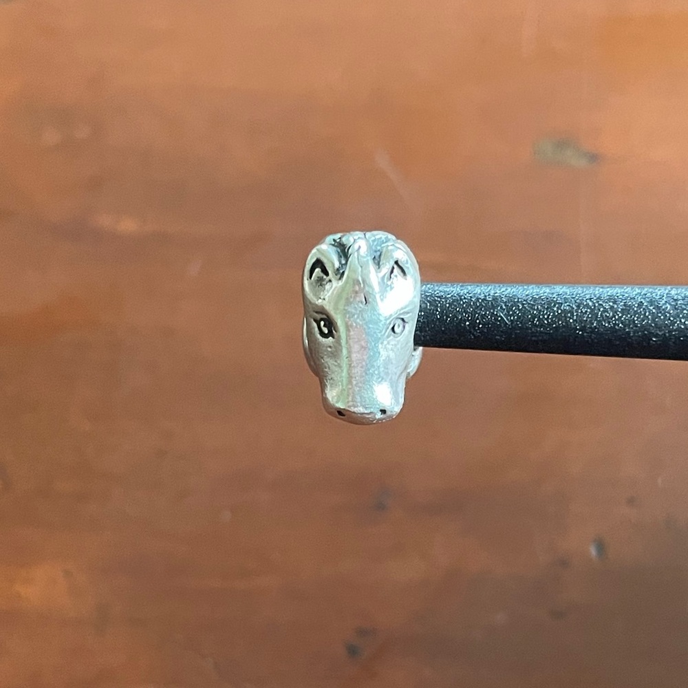Pandora Retired Horse Head Charm